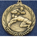 2.5" Stock Cast Medallion (Football Tackle)